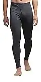 HEAT HOLDERS - Mens Winter Warm Cotton Thermal Underwear Bottoms Long Johns (X-Large (39-41" Waist), Charcoal)