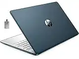 HP 2022 15.6" FHD Laptop Computer, AMD Ryzen 5-5500U Processor(Beats Intel i7-1065G7), 32GB RAM, 1TB PCIe SSD, AMD Radeon Graphics, HD Webcam, Bluetooth, Wi-fi, Win 11, Blue, 32GB USB Card