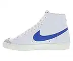 Nike Blazer Mid '77 VNTG Mens Style : Bq6806-117, White/Medium Blue-sail-habaner, 10