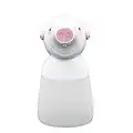 DOITOOL Distributeur de Savon Automatique pour Salle de Bain sans Contact Distributeur de Savon Automatique en Forme de Cochon Mignon pour Cuisine Salle de Bain sans Pile (Blanc)