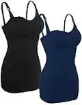 2X Débardeur Allaitement Maternite Femme Bleu Noir Nursing Maternity Bra,L