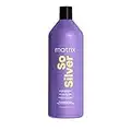 Matrix So Silver Purple Shampoo | Neutralizes Yellow Tones | Color Depositing & Toning | For Blonde, Grey, Platinum, & Bleached Hair | For Color Treated Hair | Salon Shampoo | Packaging May Vary