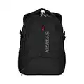 Wenger 600636 Transit 16' Backpack, Padded Laptop Compartment with iPad/Tablet/eReader Pocket in Black {27 litres}, 46 Centimeters, WE600636