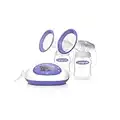 Lansinoh SignaturePro Double Electric Breast Pump, Portable, LCD Display, Includes Breast Pump Bag, 25mm Breast Pump Flanges and 2 Lansinoh Baby Bottles