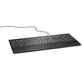 Dell KB216 USB AZERTY Belgisch Schwarz Tastatur - Tastaturen (Standard, Verkabelt, USB, Membran-Schlüsselschalter, AZERTY, Schwarz)