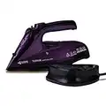 Tower T22008 CeraGlide Cordless Steam Iron with Ceramic Soleplate and Variable Steam Function, Purple