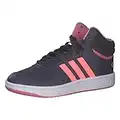 adidas Hoops Mid 3.0, Zapatos de Baloncesto, Shadow Navy Acid Red Rose Tone, 28 EU