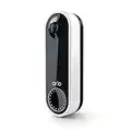 Arlo Essential Video Doorbell Wire-Free - HD Video, 180° View, Night Vision, 2 Way Audio, Direct to Wi-Fi No Hub Needed, Wire Free or Wired, White - AVD2001