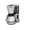 WMF Lumero Cafetera con termo, 8 tazas, depósito de agua extraíble, pantalla táctil, antigoteo, filtro giratorio, apagado automático, 800 W