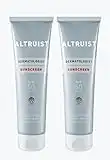 Altruist Dermatologist SPF 50 Crema solare, Protezione UVA a 5 stelle di qualità superiore del Dr. Andrew Birnie, Adatta per pelli sensibili, Una confezione da 2 tubi (100 ml x 2 tubi)