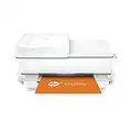 HP Envy 6430e All in One Colour Printer with 3 months of Instant Ink with HP+, 35 Page Automatic Document Feeder, White