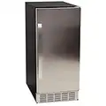 EdgeStar IB450SSP 50 lb. 15 Inch Wide Undercounter Clear Ice Maker with Drain Pump