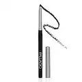 Palladio Retractable Waterproof Eyeliner, Richly Pigmented Color and Creamy, Slip Twist Up Pencil Eye Liner, Smudge Proof Long Lasting Application, All Day Wear, No Sharpener Required, Pure Black