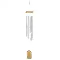 Bezavea Wind Chimes Outdoor, Pine Wood 6 Aluminum Tubes Wind Chimes, Garden Wind Chime with Natural Relaxing Soothing Sound, Wind Chimes for Garden Patio Backyard Home Decor