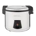 Buffalo 1.95kW Commercial Non-Stick Rice Cooker 6 Litre | Rice Capacity: 13 Litre Cooked / 6 Litre Dry | 345(H) x 460(W) x 400(D)mm | J300