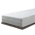 Savel - Housse de Matelas élastique et Respirante | 160 x 190/200 | Protecteur/Couvre-Matelas Ajustable avec Fermeture éclair. Tissu résistant en Coton. Hauteurs de Matelas allant jusqu'à 30 cm