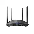 Tenda AC6 Router Wi-Fi AC1200 Dual Band 300 Mbps 2.4 GHz e 867 Mbps 5 GHz, 4 5dBi Antenne, Parental Control, Rete Ospiti