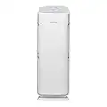 Coway Tower True HEPA air purifier with Air Quality Monitoring, Auto Mode, Timer, Filter Indicator, White (AP-1216L)