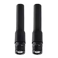 Bingfu Ham Radio BNC Male Soft Antenna Police Radio Scanner Antenna 2-Pack Compatible with Uniden SR30C Bearcat BC125AT BCD436HP BC75XLT BCD325P2 Police Radio Scanner Frequency Counter Two Way Radio