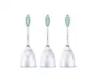Philips Sonicare Genuine E-Series Replacement Toothbrush Heads, 3 Brush Heads, White, HX7023/64