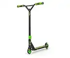 Trottinette acrobatique MMX Buster de Milly Mally jusqu'à 100 kg pour Les Enfants de Plus de 6 Ans, Trottinette Stable Freestyle avec Roues en PU d'un diamètre de 100 mm paliers ABEC 7 Vert