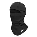 L&P Balaclava – Water-Repellent, Windproof Face Cover, Balaclava for Winter Sports and Outdoor Bicycle Mask, Motorcycle Mask, Ski Mask, Winter Mask, Mouth Guard for Men and Women, black, One Size