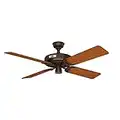 Hunter Fan Company, 23847, 52 inch Hunter Fan Company Original Chestnut Brown Indoor / Outdoor Ceiling Fan and Pull Chain