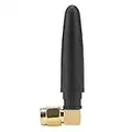 5Pcs Antenna 2.4GHZ SMA 3DBI WIFI Antenna Antenna wireless con filettatura interna portatile(Femmina SMA a forma di L.)