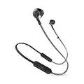 JBL Tune 205BT Wireless In-Ear Earbud Headphones with Bluetooth and Microphone ? Flat Tangle Cable ? Black