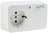 APC Essential SurgeArrest - 1 enchufe, 250V, Italian Plug, Type L, blanco