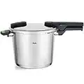 Fissler Vitaquick Green / Schnellkochtopf (6 L, Ø 22 cm) Edelstahl-Dampfkochtopf, 2-Garstufen, inkl. Einsatz - Induktion