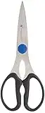 HENCKELS Heavy Duty Kitchen Shears that Come Apart, Dishwasher Safe, Black, Stainless Steel, Blue 10.25-inch