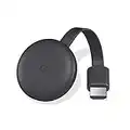 Google Chromecast (3rd Generation) Media Streamer - Black