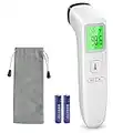 Forehead Thermometer Non-Contact Thermometer with Fast Accurate Reading Fever Alarm and Memory Function Infrared Digital Thermometer Baby Thermometer for Adults and Kids