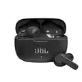 JBL Wave 200TWS – Écouteurs intra-auriculaires véritablement sans fil - Avec technologie Bluetooth et assistant vocal – Autonomie jusqu'à 25 hrs – Étui de recharge inclus - Noir