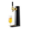 GREEN HOUSE Portable Beer & Ultra Fine Foam Dispenser - Mini Kegerator for Home, Ultra Fine Foam Enhance & Keep Beer Taste Longer. Awesome gifts for beer lovers & Camping lovers.