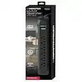 Monster 6-Outlet Power Strip, 900 Joules, Dual Mode Surge/Spike/Overload Protection