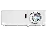 Optoma ZH406 1080p Professional Laser Projector | DuraCore Laser Light Source Up To 30,000 Hours | Crestron Compatible | 4K HDR Input | High Bright 4500 lumens | 2 Year Warranty White