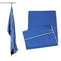 PULLUP & DIP Serviette de Fitness en Microfibre, Serviette de Sport à Séchage Rapide, 50x100cm Serviette Fonctionnelle Légère, Serviette d'Entraînement Anti-Odeur et Non Pelucheuse