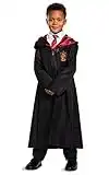 Harry Potter Gryffindor Robe, Official Wizarding World Costume Robes, Classic Kids Size Dress Up Accessory, Child Size Small (4-6)