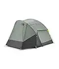 The North Face Wawona 4 Four-Person Camping Tent – (No Flame-Retardant Coating), Agave Green/Asphalt Grey, One Size