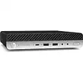 HP EliteDesk 705 G4 Mini PC Computer Desktop, Windows 10 Pro + Office 2021, AMD Ryzen 5 Pro 2400G 3.60 GHz, Ram 16GB DDR4 SSD 240GB (Ricondizionato)