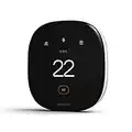 ecobee New 2022! Smart Thermostat Enhanced Works with Alexa & Apple Home Kit, Black