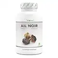 Ail noir - 180 gélules à 750 mg - Premium : Extrait 15:1 avec S-Allylcystéine (SAC) Capsule - Fermenté et inodore - Fortement dosé - Végétalien