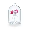 Swarovski Bouquet de Roses en Cristal Transparent 10,5 cm