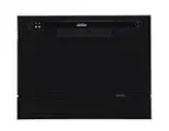 Sunbeam DWSB3602GBB Portable Countertop Dishwasher with 6 Place Setting, Rinse Aid Dispenser, Black