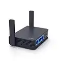 GL.iNet GL-AR750S-Ext (Slate) Gigabit Travel AC VPN Router, 300Mbps(2.45GHz)+433Mbps(5GHz) Wi-Fi, 128MB RAM, MicroSD Support, OpenWrt/LEDE pre-Installed, Cloudflare DNS