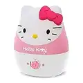 Crane Adorables Ultrasonic Humidifiers for Bedroom and Baby Nursery, 1 Gallon Cool Mist Air Humidifier for Large Room or Kid's Room, Humidifier Filters Optional, Hello Kitty