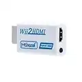 Mcbazel Wii to HDMI Converter Output Video Audio Adapter for Wii (NTSC 480I, 480P, PAL 576I) -Support All Display Modes