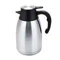 Carafe à café pour garder au chaud, cafetière isolée sous vide avec bouton-poussoir supérieur(1.5L)